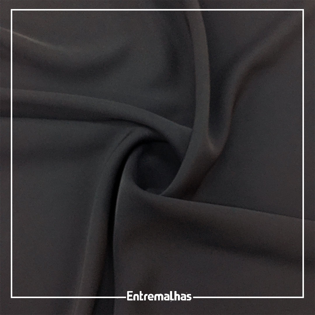 Tecido Daiquiri Bruges - Preto Ref.:859711