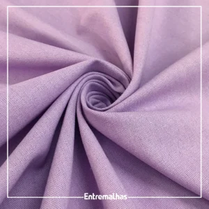 Tecido Linho Washed Soft - Lilás Ref.:858554