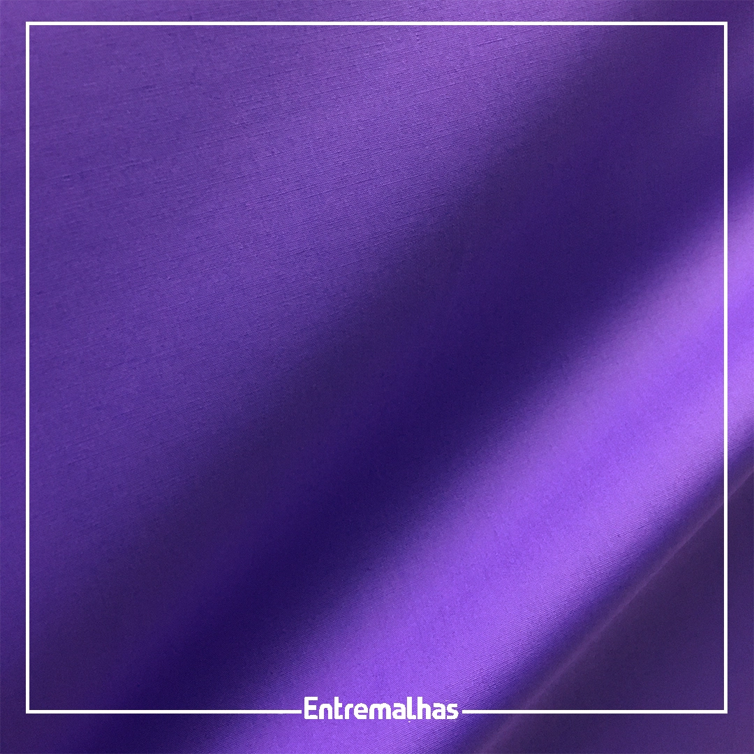 Tecido Tricoline - Roxo Ref.:869012
