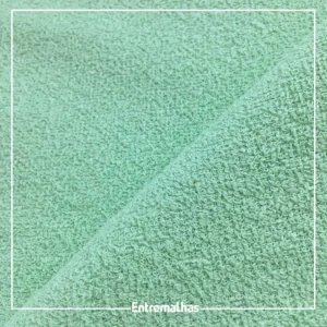 Tecido Atoalhado Algodão - Verde Ref.:858640