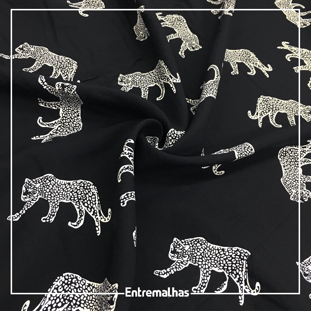 Tecido Viscose Estampada Ref.:859317
