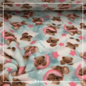 Tecido Soft Microsoft Estampado Ref.:442033