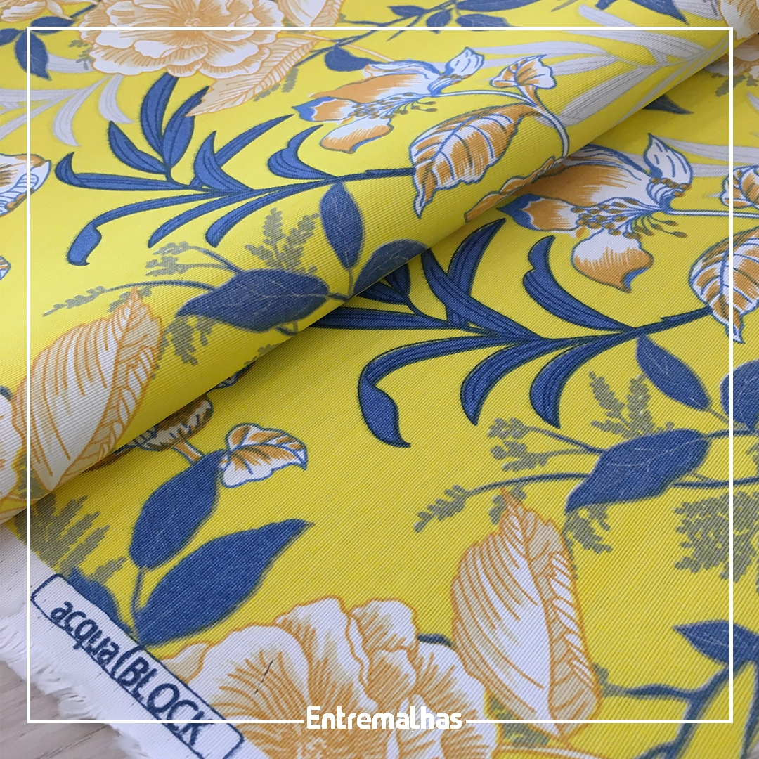 Tecido Acquablock Jardim Ref.: 205564