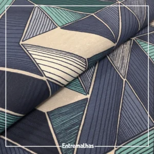 Tecido Waterblock Geométrico Ref.: 205990