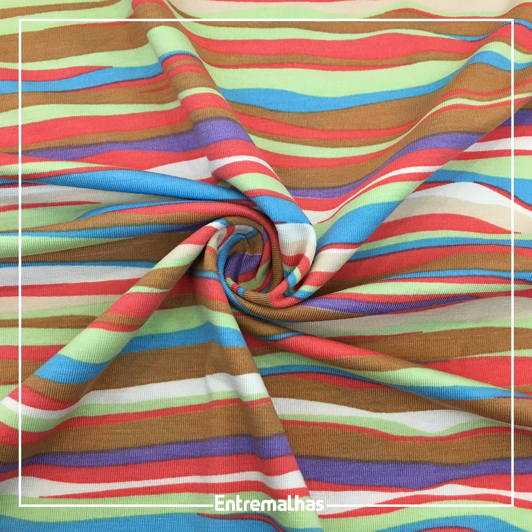 Malha Viscolycra Estampa Digital