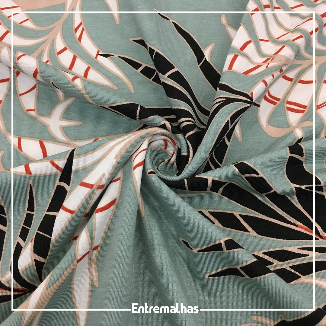 Malha Viscolycra Estampa Digital