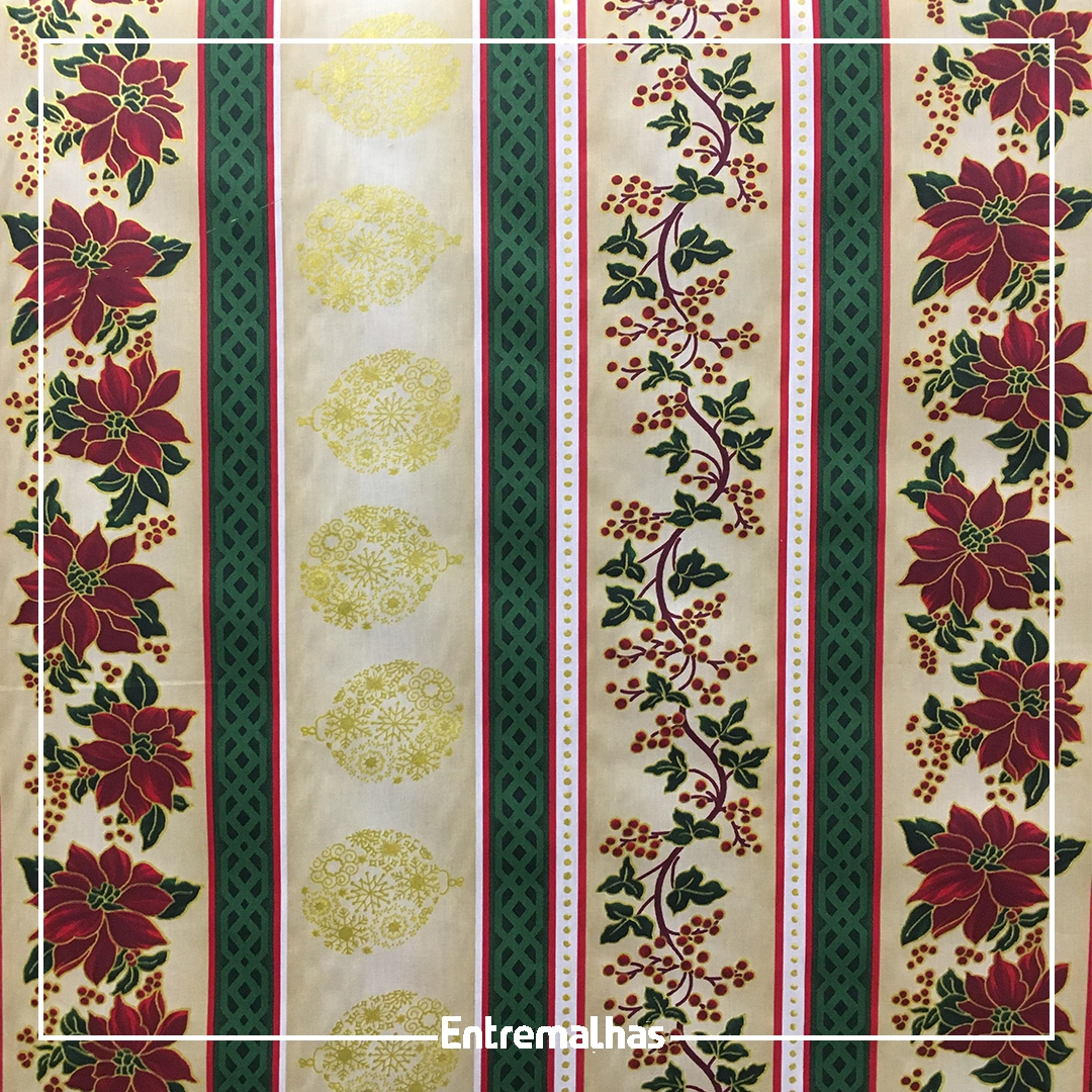 Tecido Tricoline Natal Ref.:858136