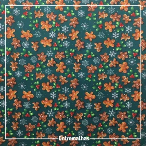 Tecido Tricoline Natal Ref.:858136