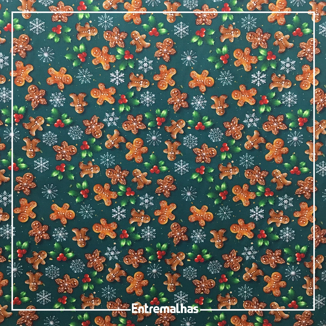 Tecido Tricoline Natal Ref.:858136
