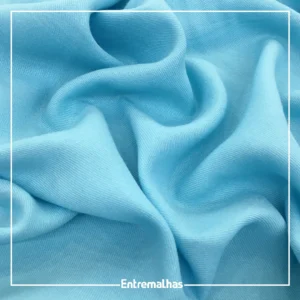 Tecido Viscose Sarjada - Azul Ref.:858814