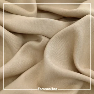 Tecido Viscose Sarjada - Bege Ref.:858814