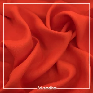Tecido Viscose Sarjada - Vermelho Ref.:858814