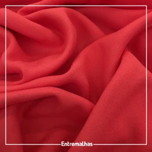 Tecido Viscose Sarjada - Vermelho Ref.:858814