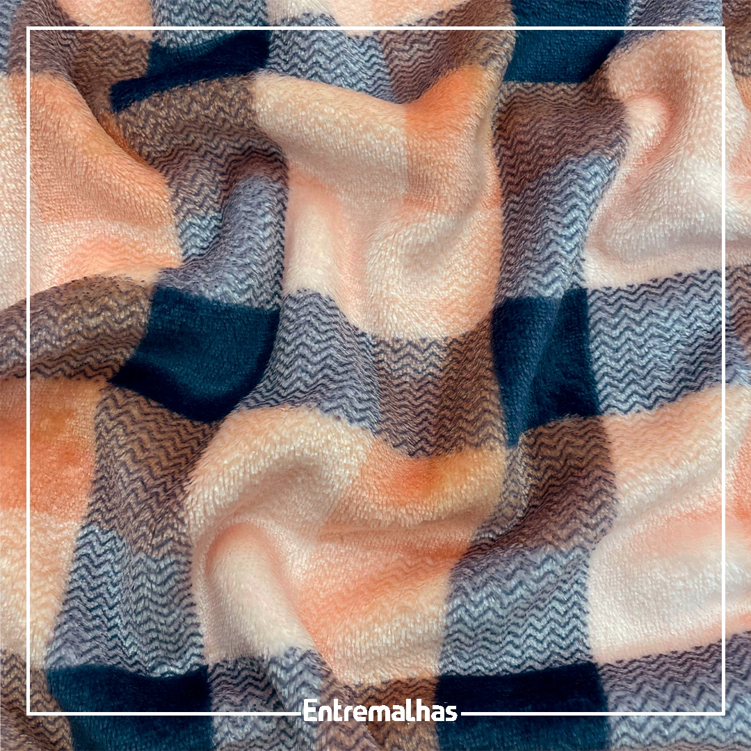Malha Fleece Estampada Ref.:320357