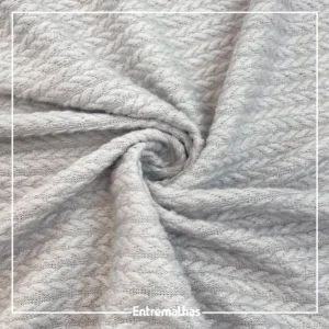Malha Tricot Canela - Cinza Ref.:330131