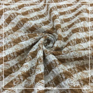 Tecido Tweed Chanel - Caramelo 816 Ref.:859722