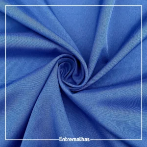 Tecido Oxfordine Com Elastano - Azul Ref.:859765