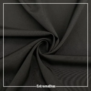 Tecido Oxfordine Com Elastano - Preto Ref.:859765