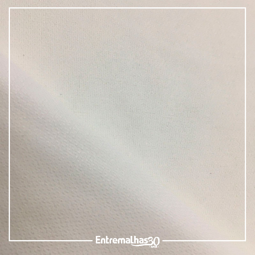 Entretela Com Cola - Branco Ref.: 030029