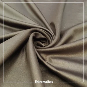 Tecido Lycra Cetim - Marrom