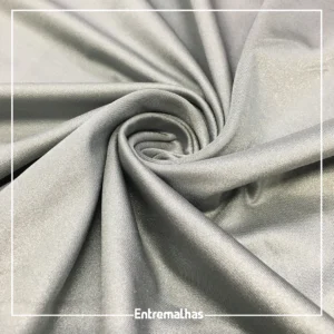 Tecido Lycra Cetim - Cinza