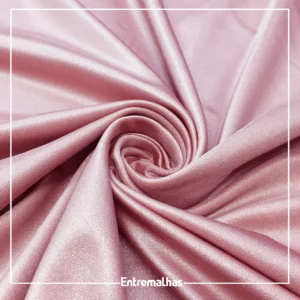 Tecido Lycra Cetim - Rosa
