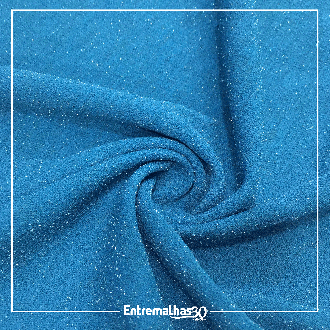 Malha Lurex Doris - Azul Ref.:320830