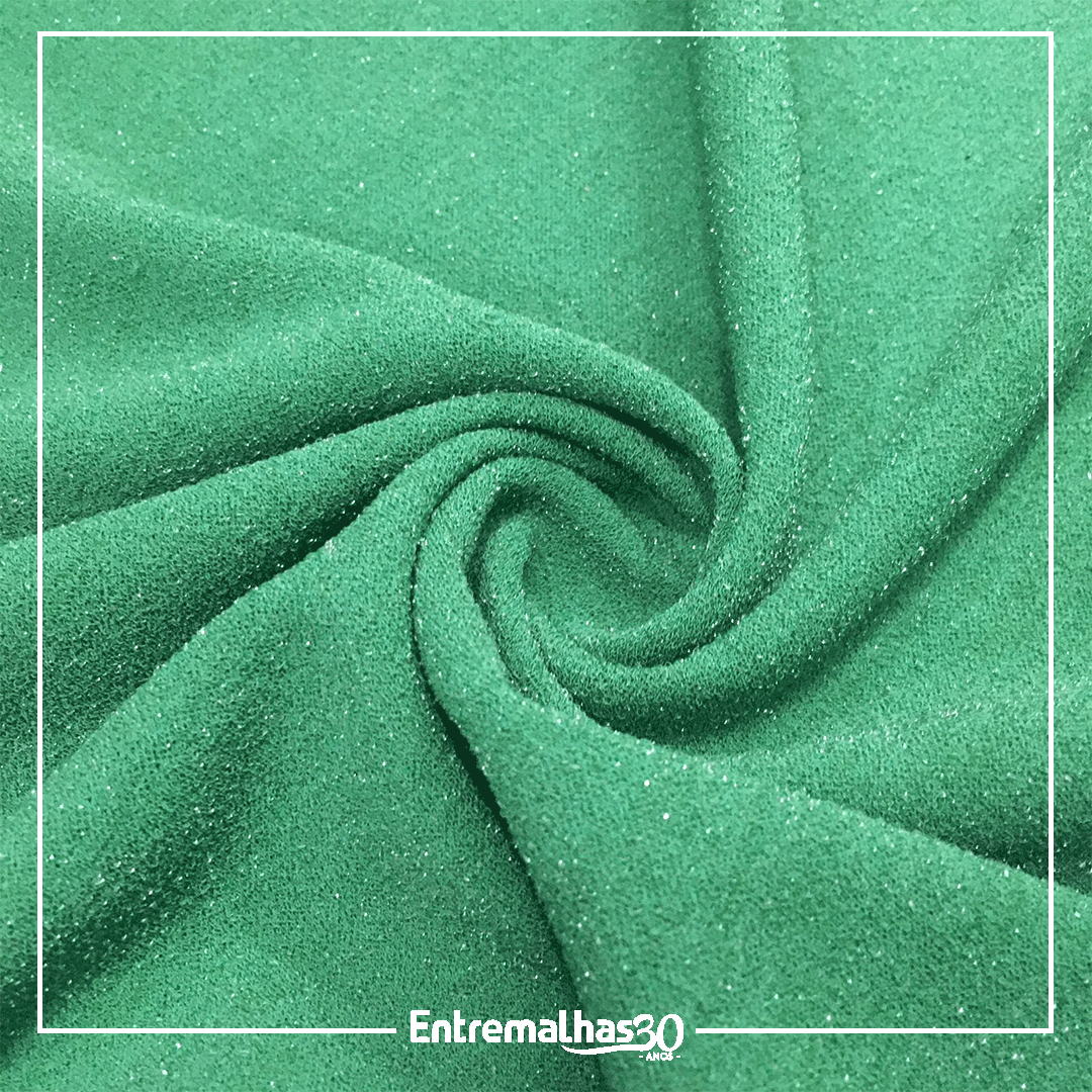 Malha Lurex Doris - Verde Ref.:320830