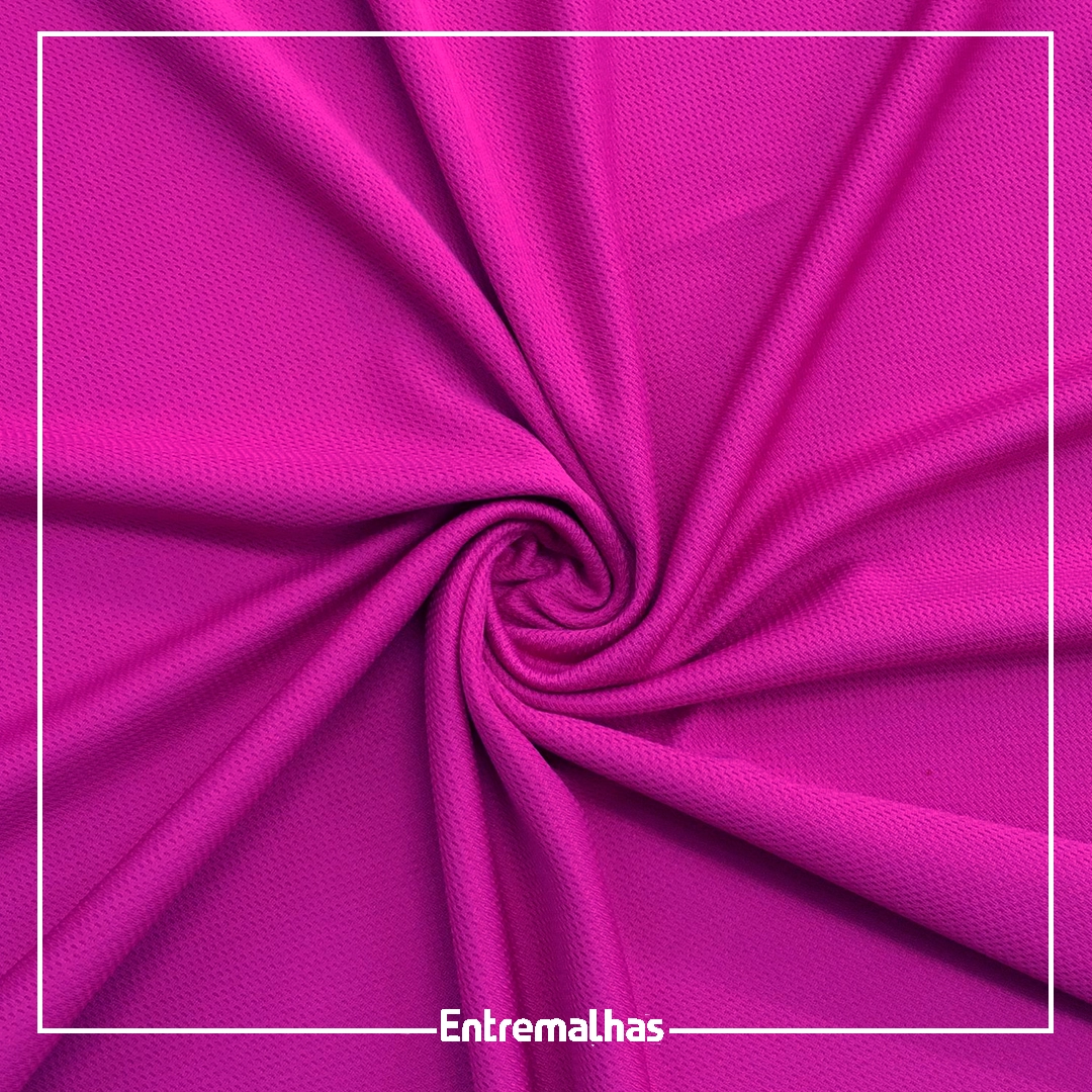 Malha Favo Dry - Rosa