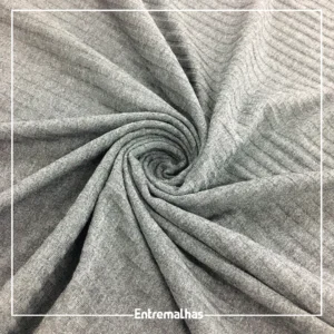 Malha Canelada Tracy - Cinza