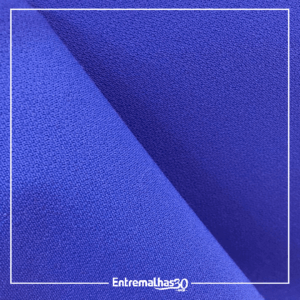 Tecido Crepe Mousse - Azul