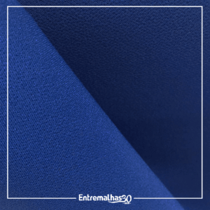 Tecido Crepe Mousse - Azul