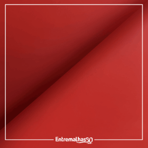 Tecido Nylon Capa Impermeável - Vermelho