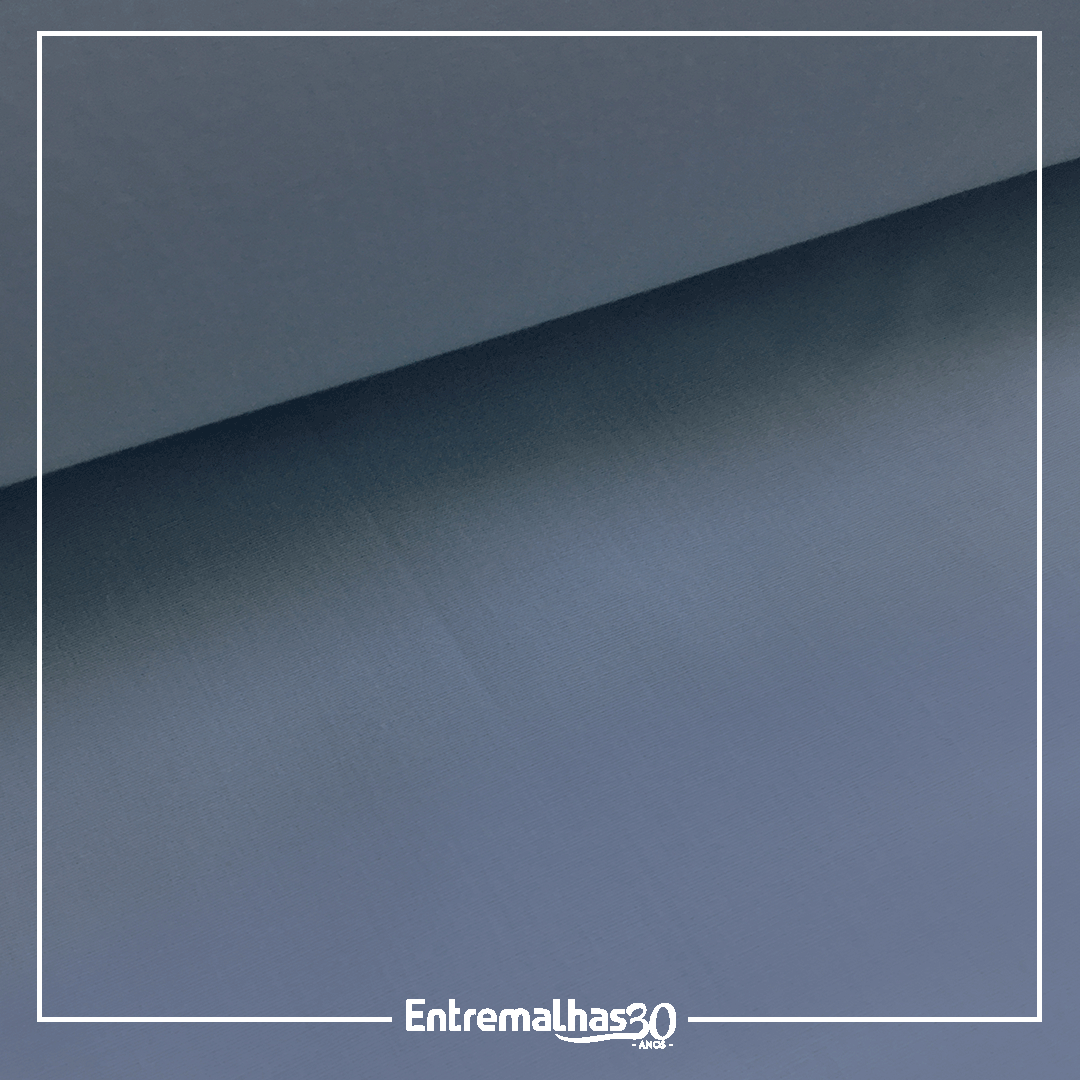 Tecido Lençol Percal 200 Fios Liso - Azul Ref.: 858002