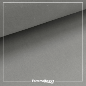 Tecido Lençol Percal 200 Fios Liso - Cinza