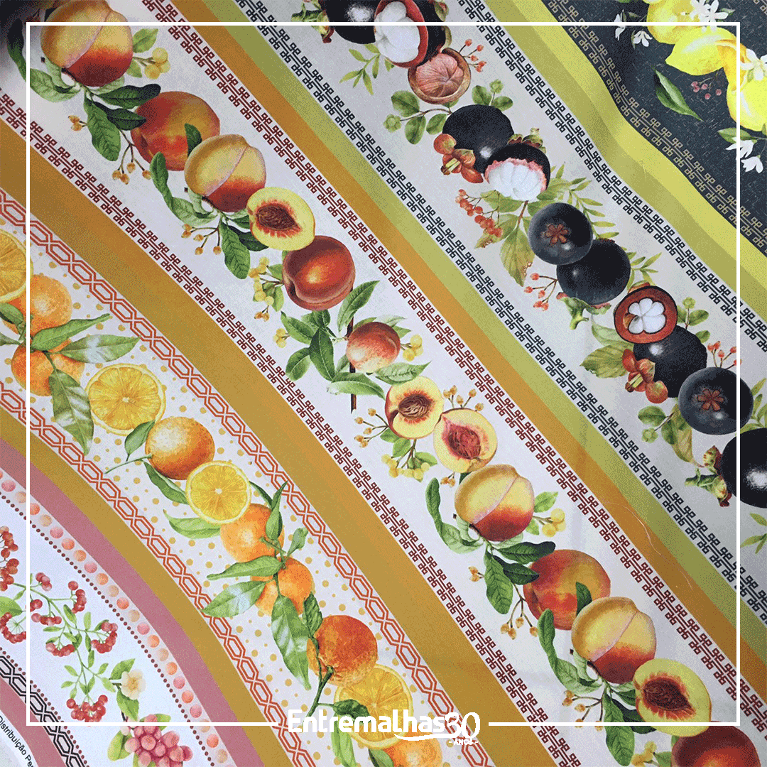 Tecido Tricoline Estampado