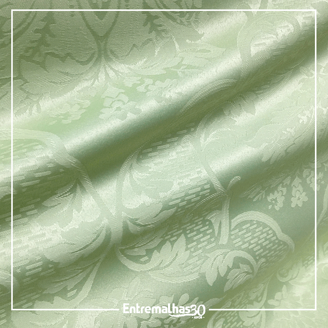 Tecido Jacquard Shine - Verde