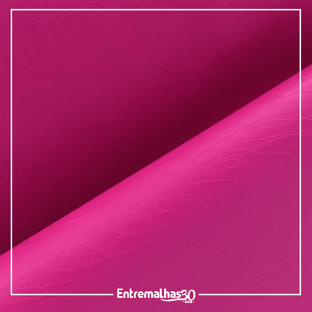 Tecido Corino - Rosa