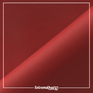 Tecido Corino - Vermelho