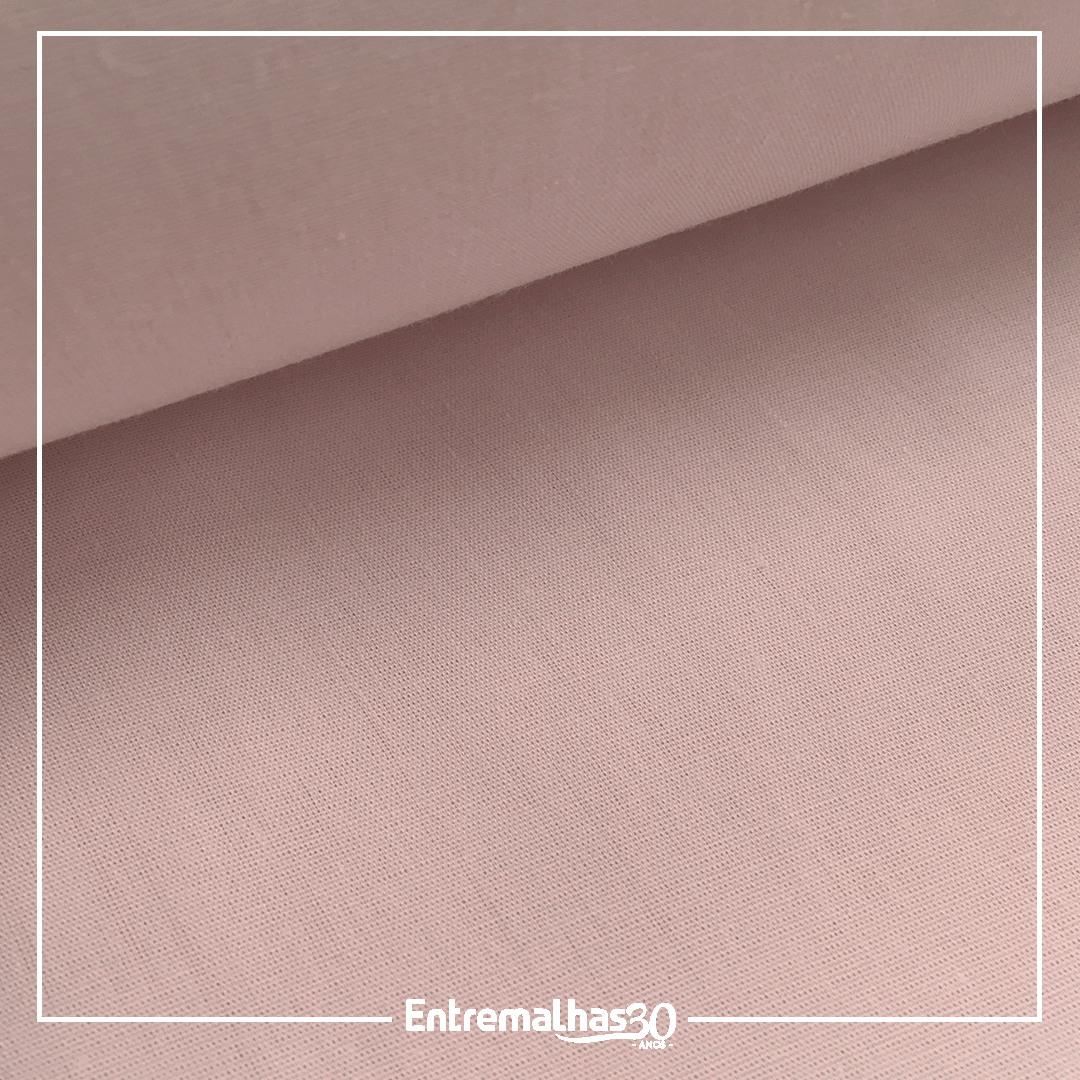 Tecido Lençol Percal 180 Fios - Rose Ref.: 859617