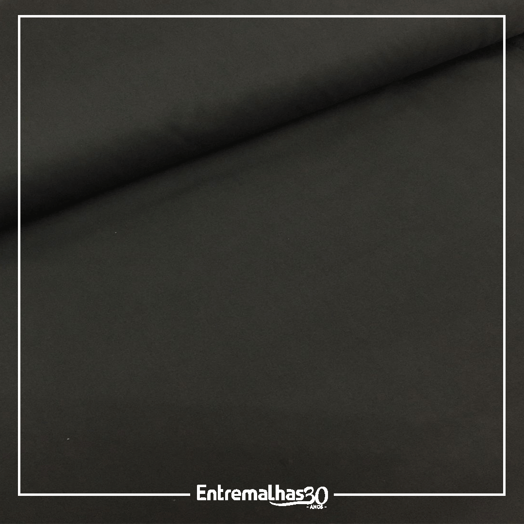 Tecido Lençol Percal Flex Liso - Preto