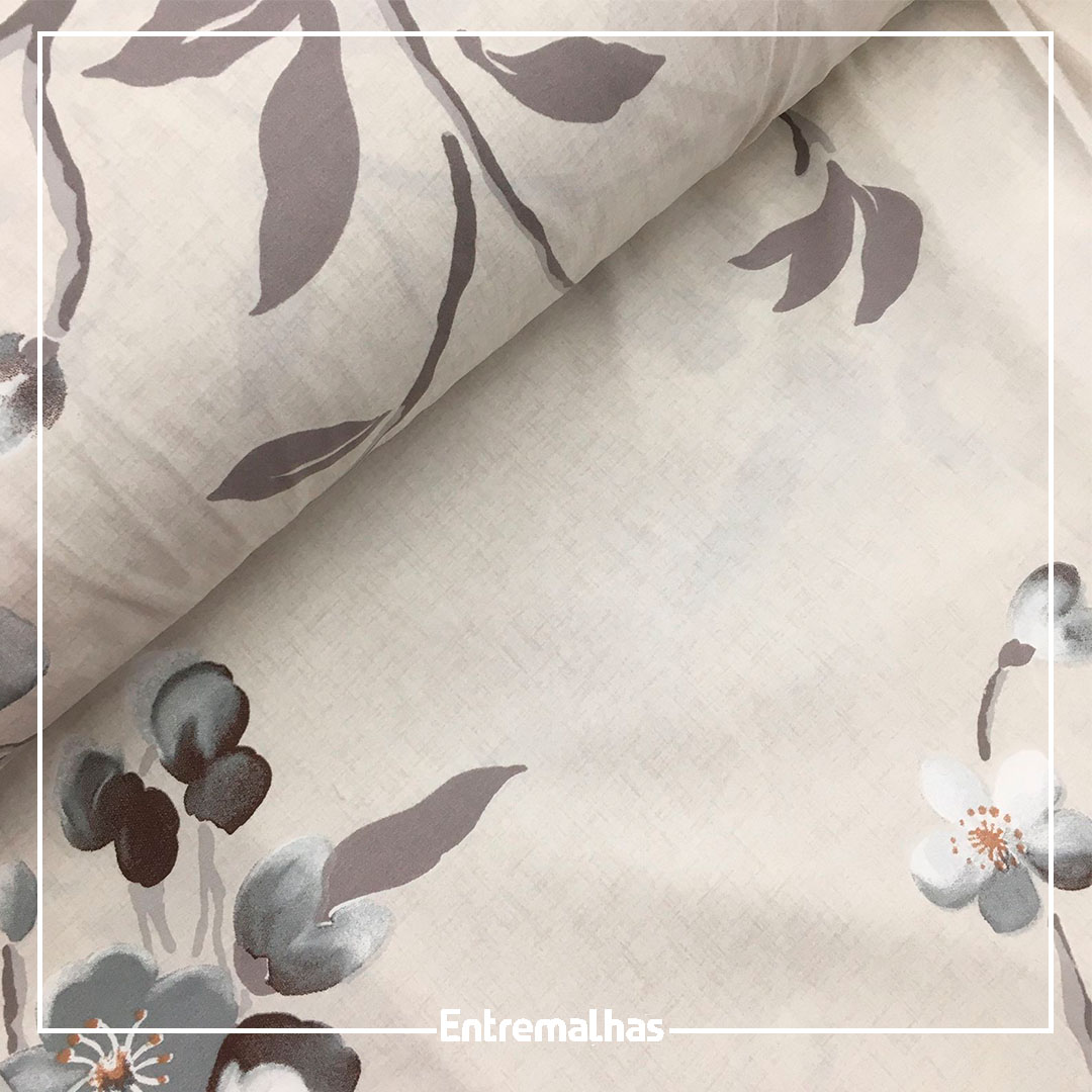 Tecido Lençol Percal Flex Estampado
