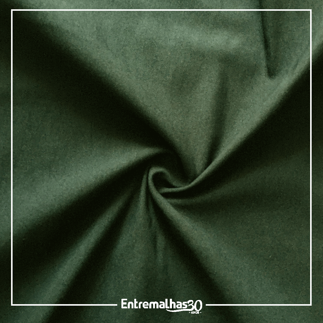 Tecido Bengaline Twill - Verde Ref.: 859724