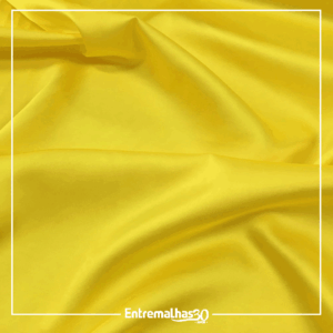 Tecido Gloss Spandex - Amarelo