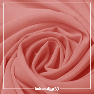 Tecido Crepe GGT Sabiá - Rosa