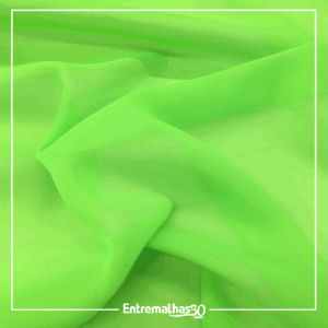 Tecido Crepe Chiffon Liso - Verde