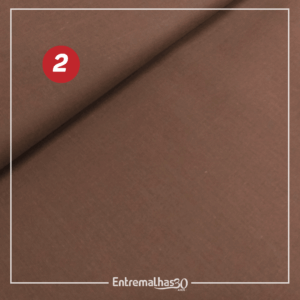 Tecido Cambraia Voil - Marrom