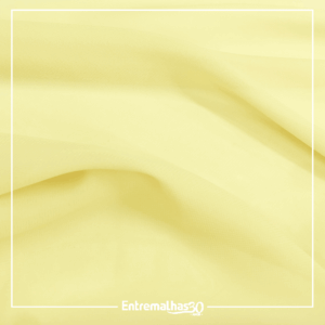 Tecido Crepe Chiffon - Amarelo