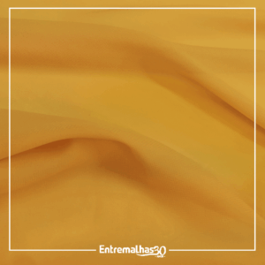 Tecido Crepe Chiffon - Amarelo
