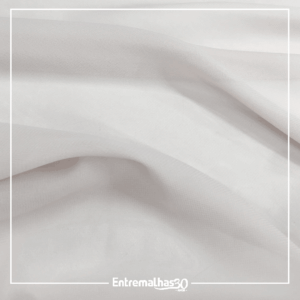 Tecido Crepe Chiffon - Branco